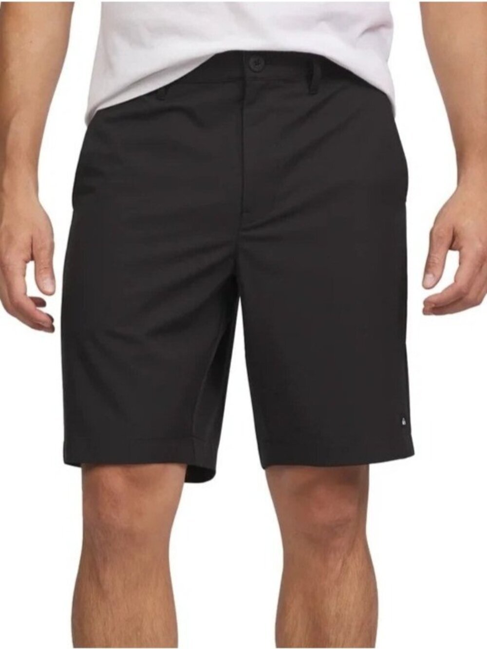 NWOT Quiksilver Men's 38 Black Shorts Polyester Blend Lightweight